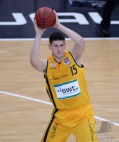 Basketball 1. Bundesliga 13/14:  Walter Tigers Tuebingen - FC Bayern Muenchen