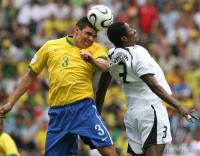Fussball WM 2006: Brasilien - Ghana
