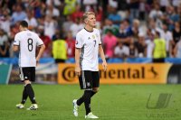 Fussball Europameisterschaft Halbfinale 2016: Enttaeschung Deutschland