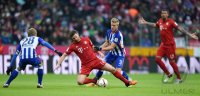 Fussball 1. Bundesliga Saison 15/16: FC Bayern Muenchen - Hertha BSC Berlin