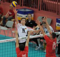 Volleyball EM  Qualifikationsturnier in Tuebingen: Deutschland - Kroatien :