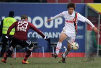 Fussball 1. Bundesliga, Saison 2011/2012: FC Augsburg - 1. FC Nuernberg