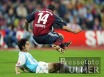 FUSSBALL 1. Bundesliga Spielszene FCB - 1860