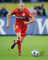 FUSSBALL, 1. BUNDESLIGA, STUTTGART, MAGNIN EINZELAKTION