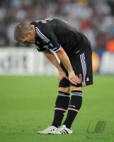 Fussball CHL  Saison 2011/2012: Bastian Schweinsteiger (FC Bayern Muenchen)