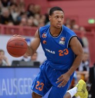 Basketball 1. Bundesliga 13/14:  Walter Tigers Tuebingen - Mitteldeutscher BC
