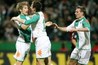 Fussball UEFA Pokal: Bremen - Alkmaar