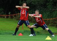 Fussball 1. Bundesliga: Training beim FC Bayern Muenchen
