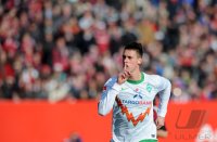 Fussball 1. Bundesliga : JUBEL Sandro Wagner (SV Werder Bremen)
