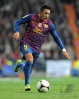 FUSSBALL International  COPA DEL REY  11/12:  Alexis Sanchez (Barca)