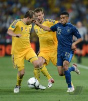 Fussball International Europameisterschaft 2012: Ukraine - Frankreich