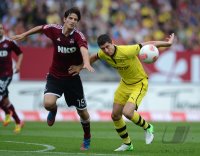 Fussball 1. Bundesliga, Saison 2012/2013: 1. FC Nuernberg - Borussia Dortmund