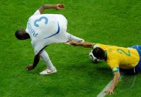 Fussball WM 2006: Brasilien - Frankreich