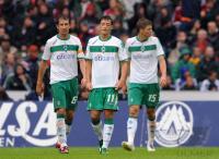 FUSSBALL 1. BUNDESLIGA: Bremen - Schalke