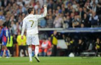 FUSSBALL  CHL  Saison 2011/2012:  JUBEL Cristiano Ronaldo (Real Madrid)