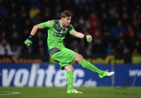 Fussball  1. Bundesliga  13/14: Torwart Fabian Giefer (Fortuna Duesseldorf)