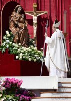 Vatikan, Rom Ostermesse 2022  Papst Franziskus I.