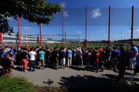 Fussball 1. Bundesliga :  Training beim FC Bayern Muenchen an der Saebener Strasseasse