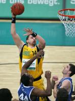 Basketball 1. Bundesliga  07/08  Walter Tigers Tuebingen  -Bayer Giants Leverkusen