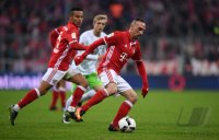 Fussball 1. Bundesliga Saison 16/17: FC Bayern Muenchen - VfL Wolfsburg