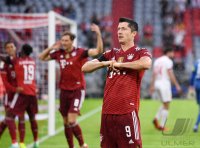 Fussball 1. Bundesliga Saison 21/22: FC Bayern Muenchen -  1. FC Koeln