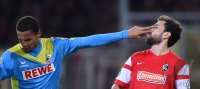 Fussball DFB Pokal Achtelfinale 14/15: SC Freiburg - 1. FC Koeln