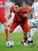 FUSSBALL, 1. BUNDESLIGA, STUTTGART, GEBHARDT EINZELAKTION