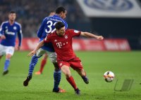 Fussball 1. Bundesliga Saison 15/16: FC Schalke 04 - FC Bayern Muenchen