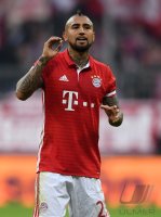 Fussball 1. Bundesliga Saison 16/17: FC Bayern Muenchen - VfL Wolfsburg