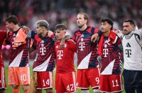 Fussball  1. Bundesliga 26/27 FC Bayern Muenchen - VfB Stuttgart