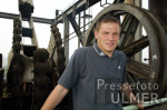 Frank Rost auf dem Hochofen