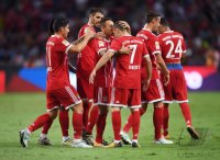 Fussball Audi Football Summer Tour Singapur 2017: FC Bayern Muenchen - FC Chelsea