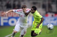 Fussball Champions League 08/09  Bayern Muenchen  - Olympique Lyon