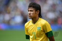 FUSSBALL Olympia 2012 Maenner: NEYMAR (Brasilien)