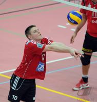 Volleyball 1. Bundesliga  08/09  ENBW TV Rottenburg  1-3  VfB Friedrichshafen