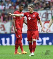 Fussball 1. Bundesliga Saison 14/15: Bastian Schweinsteiger (FC Bayern Muenchen)