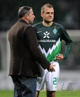 Fussball: 1. Bundesliga Saison 2010/2011: Bremen, ALLOFS und JENSEN