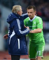 Fussball 1. Bundesliga, Saison 2012/2013: 1. FC Nuernberg - VfL Wolfsburg