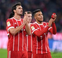 Fussball  1.Bundesliga   Saison 17/18: FC Bayern Muenchen - FC Augsburg