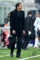 FUSSBALL SERIE A: Trainer Massimilliano Allegri (AC Mailand)