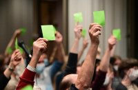 Die Gruenen, Stadtverband Tuebingen, Mietgliederversammlung