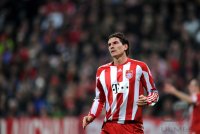 Fussball Champions League: Mario Gomez (FC Bayern Muenchen)