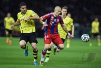 Fussball Pokalfinale 13/14: Borussia Dortmund - FC Bayern Muenchen