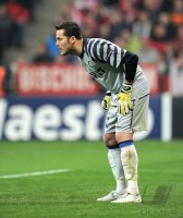 Fussball CHL  Saison 2010/2011: Torwart Julio Cesar (Inter Mailand)