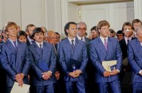 Fussball Verleihung Silbernes Lorbeerblatt: Beckenbauer