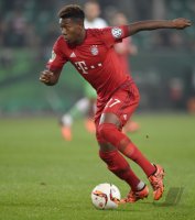 Fussball DFB Pokal, 2. Hauptrunde 2015/2016: VfL Wolfsburg - FC Bayern Muenchen