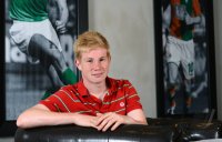 Fussball 1. Bundesliga, Saison 2012/2013, Werder Bremen: Kevin de Bruyne exklusiven Pressefoto ULMER Fotoshooting