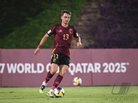 Fussball, Junioren U 17 WM 2025 Belgien - Fidschi, 
Gruppe D