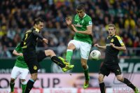 Fussball, 1. Bundesliga  Saison 2013/2014: SV Werder Bremen - Borussia Dortmund