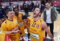 Basketball 1. Bundesliga 14/15 Hauptrunde:  Walter Tigers Tuebingen - EWE Baskets Oldenburg